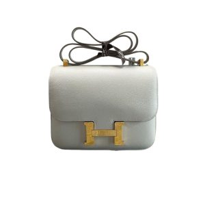 Hermès Constance  24 Gris Pearl 80 Evercolor 2019 D