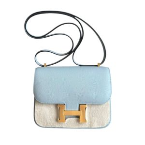 Hermès Constance  18 Blue Glacier 8U Epsom 2024 W