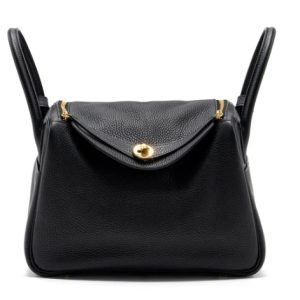 Hermès Lindy  30 Black 89 Clemence 2020 Y