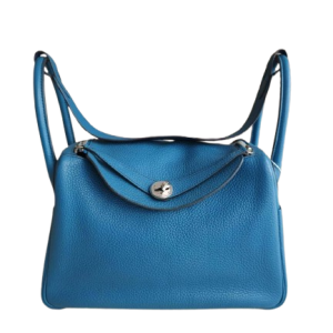 Hermès Lindy Verso 30 Blue Izmir  7W, Blue Saphir T7 Clemence 2011