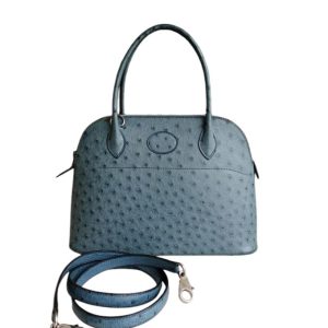 Hermès Bolide  27 Blue Jean  75 Ostrich 2023 B