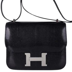 Hermès Constance  24 Black 89 Lizard 2024 W
