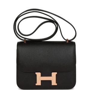 Hermès Constance  18 Black 89 Epsom 2024 W