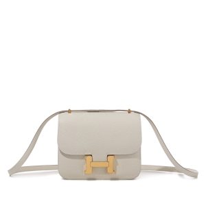 Hermès Constance  18 Mushroom 0T Chevre Myzore 2023 B