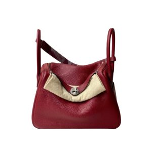 Hermès Lindy  26 Rouge H 55 Clemence 2024 W