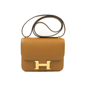 Hermès Constance Mirror 18 Kraft 2H Chevre Myzore 2024 W