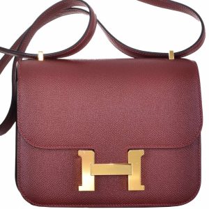 Hermès Constance  18 Rouge H 55 Epsom 2024 W