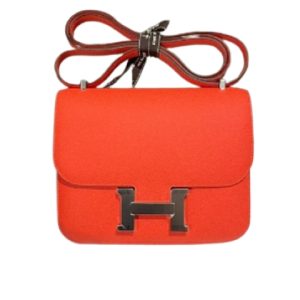 Hermès Constance Mirror 18 Orange Field Epsom 2024 W