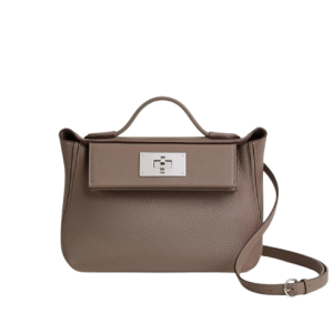 Hermès 24/24  Mini Gris Elephant 8C Evercolor, Swift 2024 W