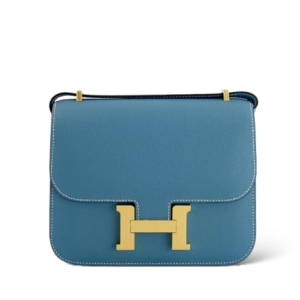 Hermès Constance  18 Blue Jean  75 Epsom 2024 W