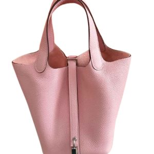 Hermès Picotin  18 Rose Sakura 3Q Clemence 2024 W