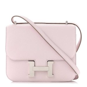 Hermès Constance Mirror 18 Mauve Pale 09 Chevre Myzore 2023 B