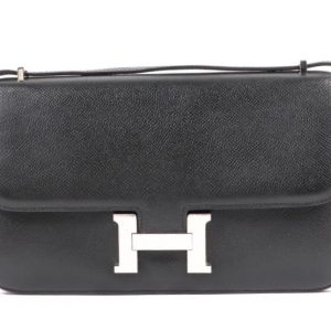Hermès Constance Elan Black 89 Epsom 2024 W