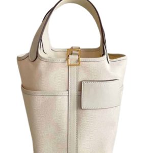 Hermès Picotin Cargo 18 Nata I2 Toile, Swift 2022 U