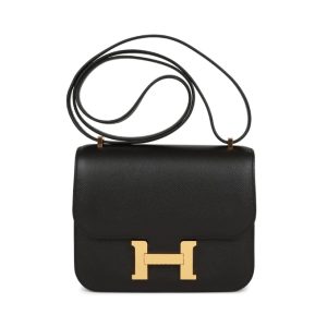 Hermès Constance Mirror 18 Black 89 Epsom 2025 K