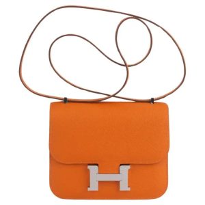 Hermès Constance  18 Orange H 93 Epsom 2024 W