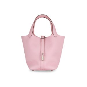 Hermès Picotin  18 Rose Sakura 3Q Clemence 2025 W