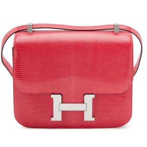 Hermès Constance  24 Rose Extreme I6 Lizard N/A N/A