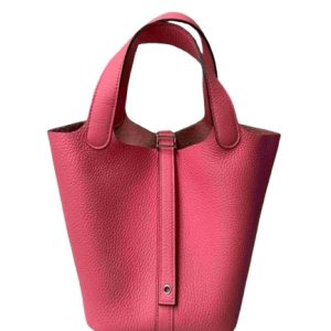 Hermès Picotin  18 Rose Azalee 8W Clemence 2025 N/A