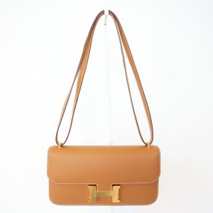 Hermès Constance Elan Gold 37 Epsom