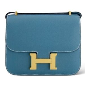 Hermès Constance  18 Blue Jean  75 Epsom 2025 K