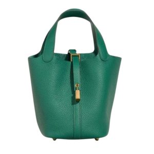 Hermès Picotin  18 Vert Vertigo U4 Clemence 2025 K