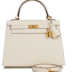 Hermès Kelly Sellier 25 Nata I2 Epsom 2023 B