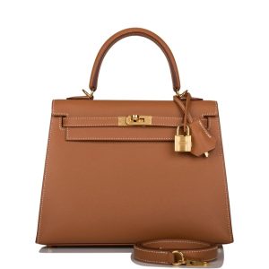 Hermès Kelly Sellier 25 Gold 37 Epsom 2025 K